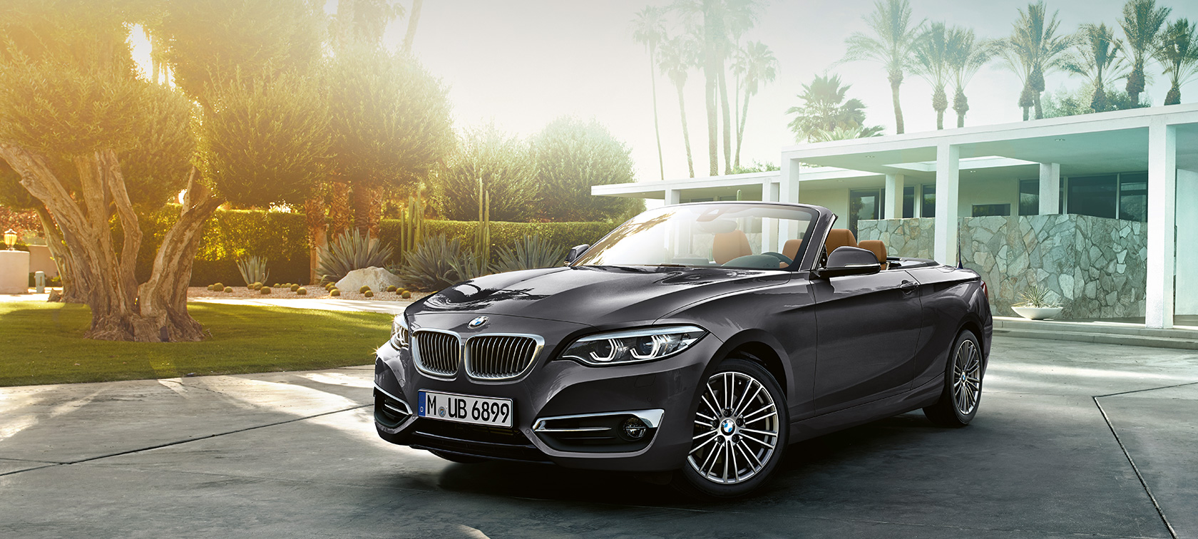 BMW Serie 2 Convertible, toma frontal de tres cuartos